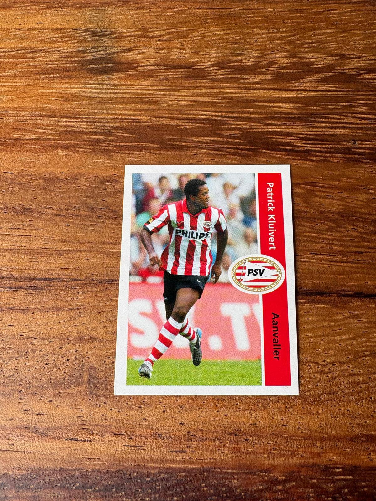 Patrick Kluivert PSV Voetbalplaatje Eredivisie, Ophalen of Verzenden, Zo goed als nieuw, Plaatje