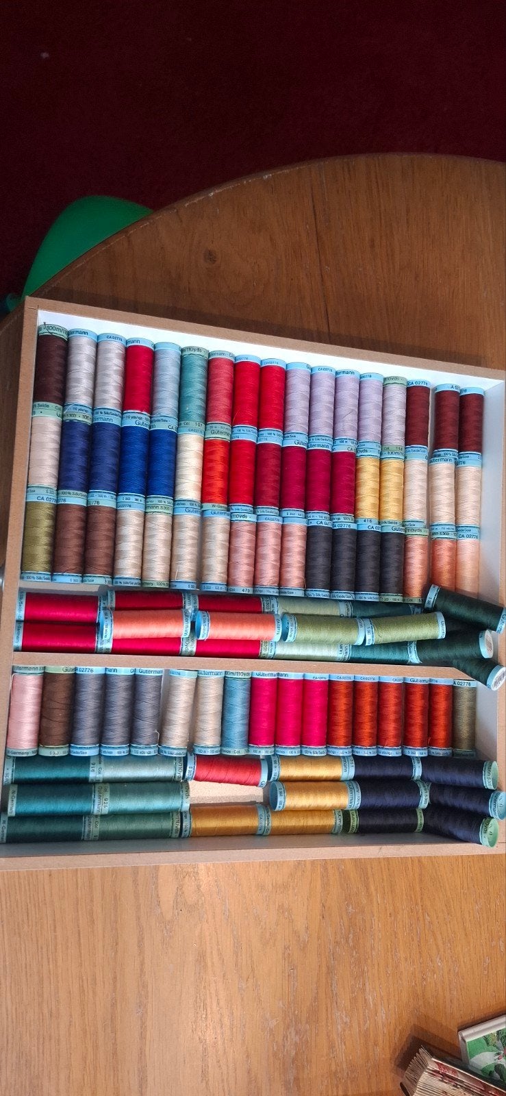 GUTERMANN 100% zijde (BORDUUR)GAREN, Verzenden, Nieuw, Overige typen