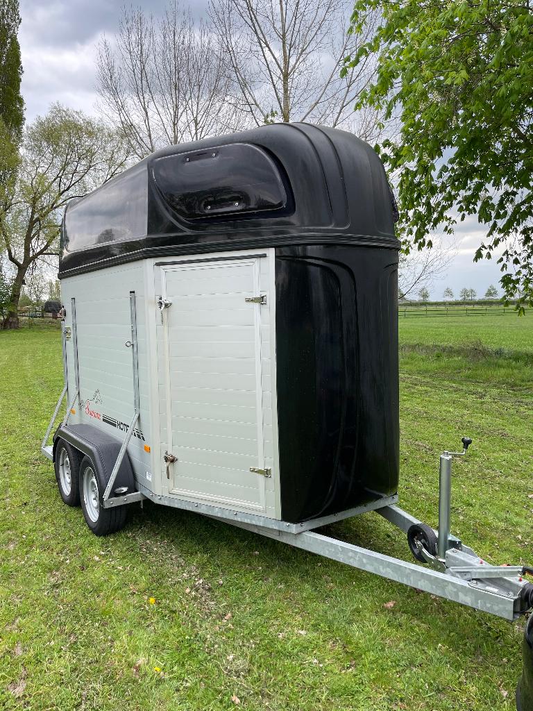 2 Paards trailer, Ophalen of Verzenden, Gebruikt, Aluminium, 2-paards trailer