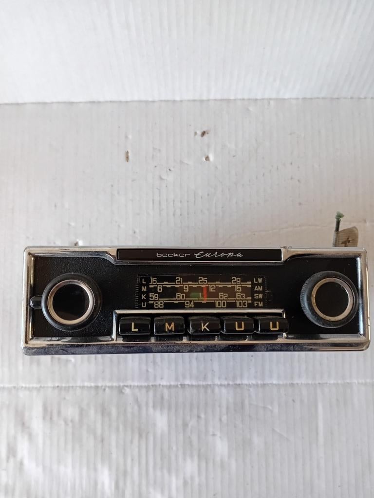 Autoradio BECKER Europa, Ophalen of Verzenden