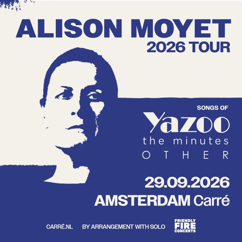 Alison Moyet - Koninklijk Theater Carré - 29 september 2026, Tickets en Kaartjes, Theater | Musical, Drie personen of meer, September