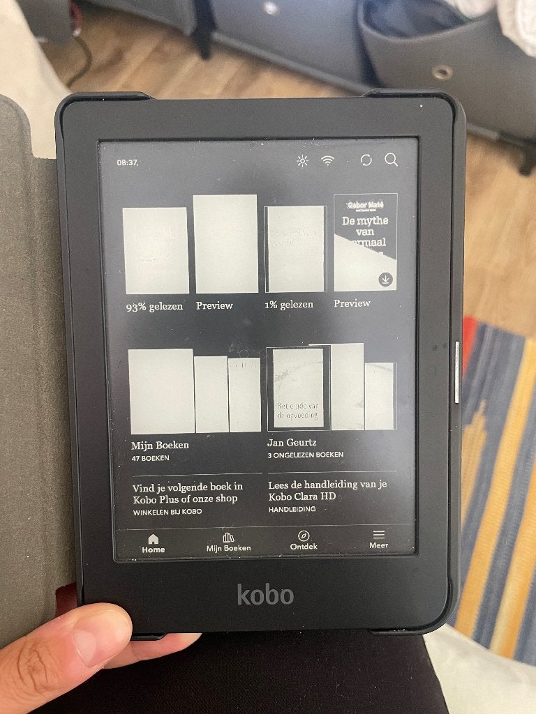 Kobo Clara HD e-reader, Ophalen of Verzenden, Gebruikt, Rakuten Kobo, Touchscreen