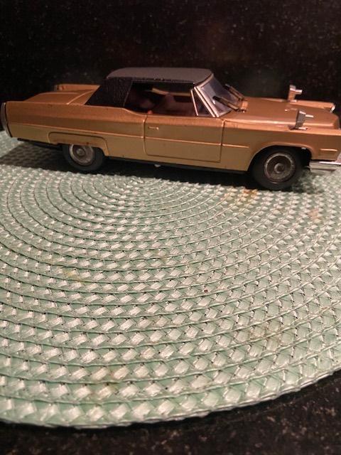 Cadillac Bandai jaren '60 blik lithograved auto battery toy, Antiek en Kunst, Antiek | Speelgoed, Ophalen of Verzenden
