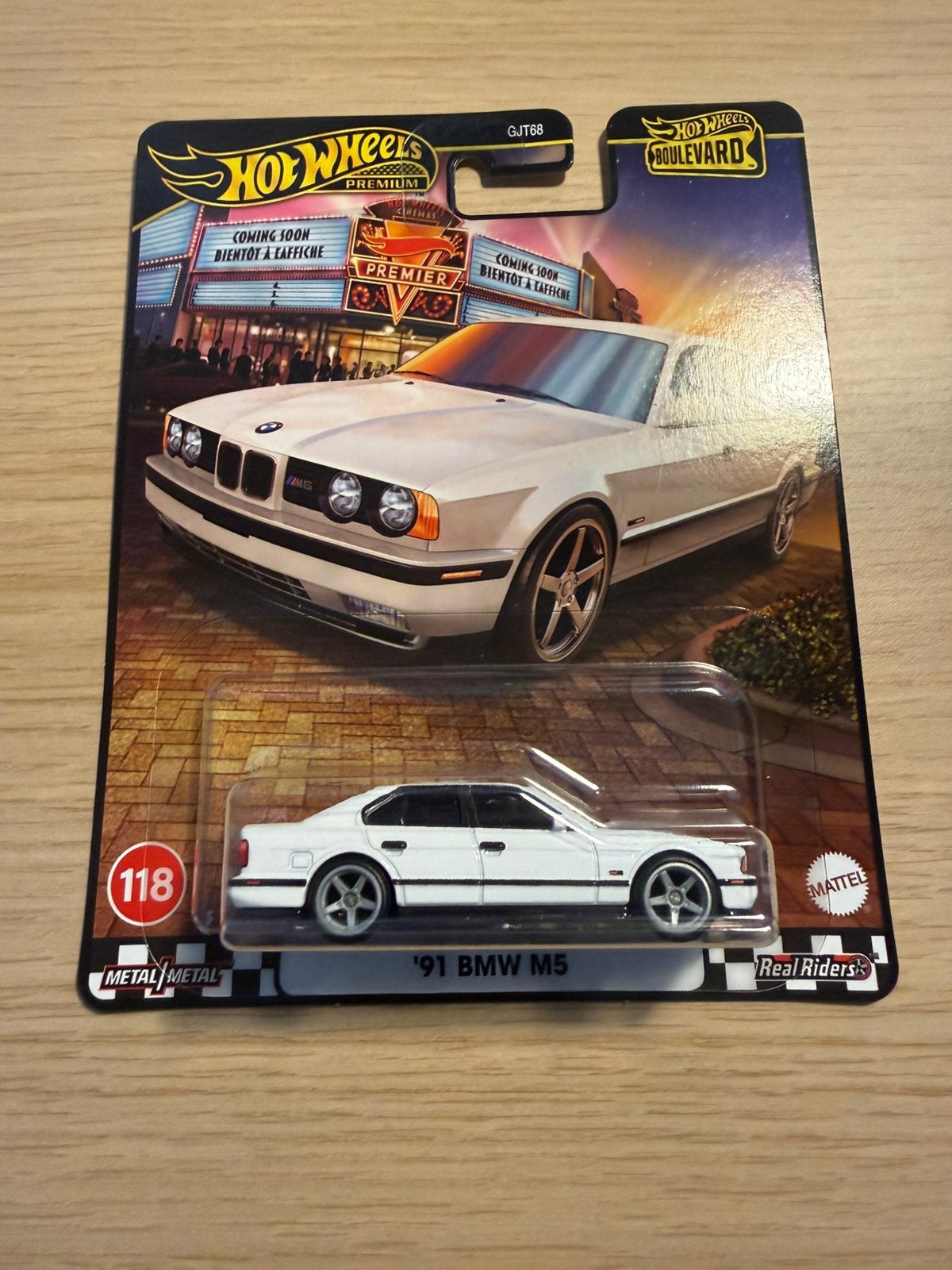 Hot Wheels Boulevard, ‘91 BMW M5, Hotwheels, Ophalen of Verzenden, Zo goed als nieuw, Auto