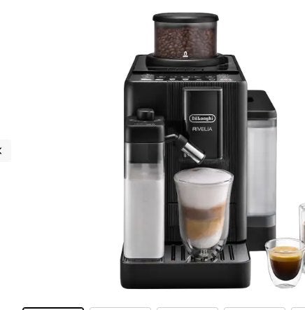 Delonghi Rivella koffiemachine, Ophalen, Afneembaar waterreservoir, Koffiemachine, Koffiebonen