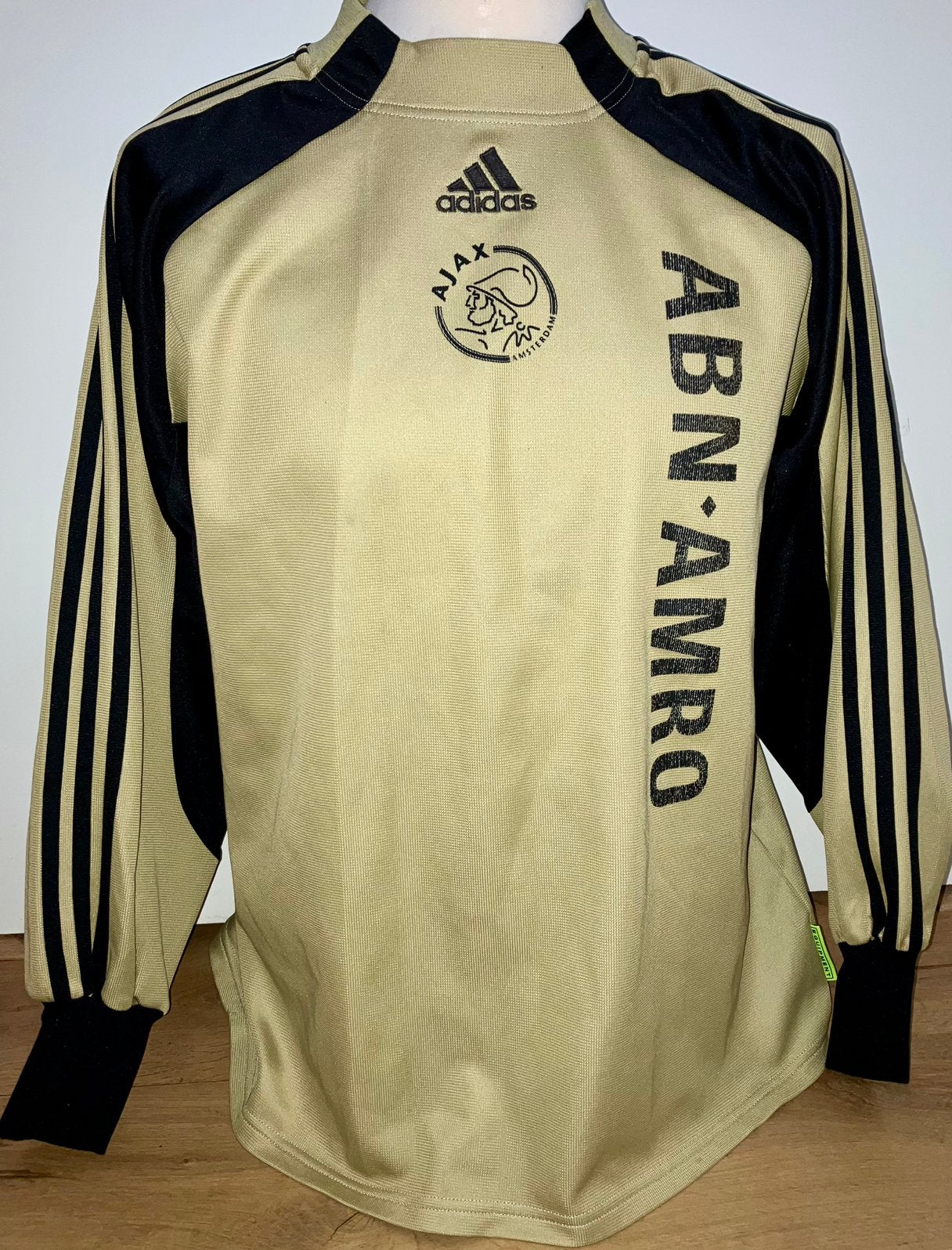 Ajax Matchworn shirt en short Keeper Grim, Maat XL, Ophalen of Verzenden, Zo goed als nieuw, Shirt