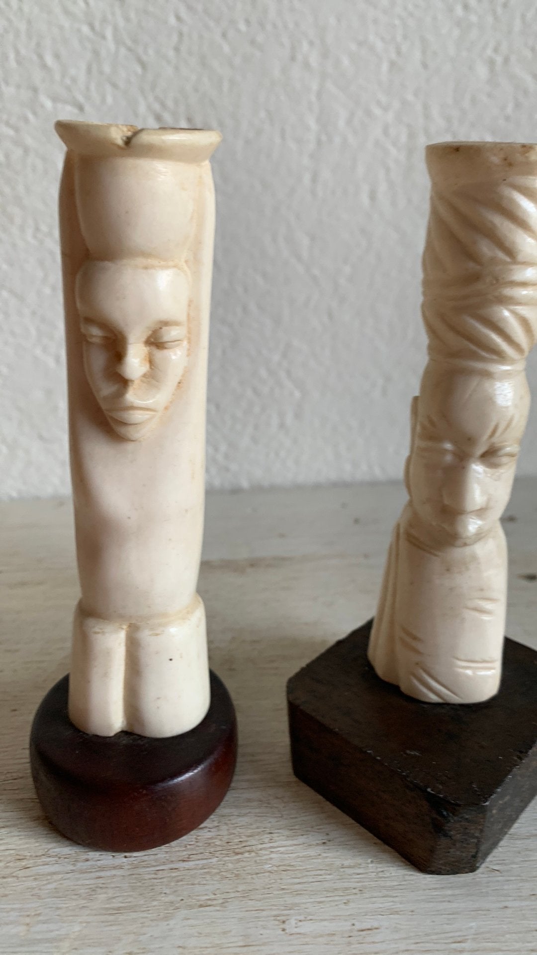 Afrikaans sculpturen, Ophalen of Verzenden, Minder dan 20 cm