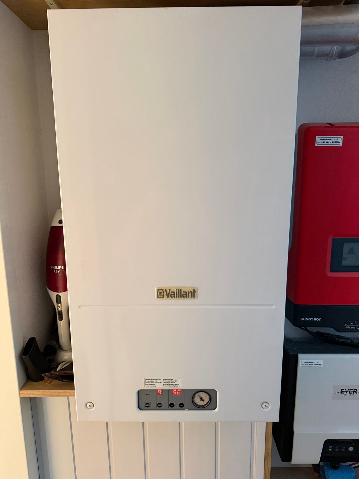 Vaillant CV-combi ketel  VHR24-28 nog prima werkend, Doe-het-zelf en Verbouw, Verwarming en Radiatoren, Ophalen, Gebruikt, Hoog rendement (Hr)