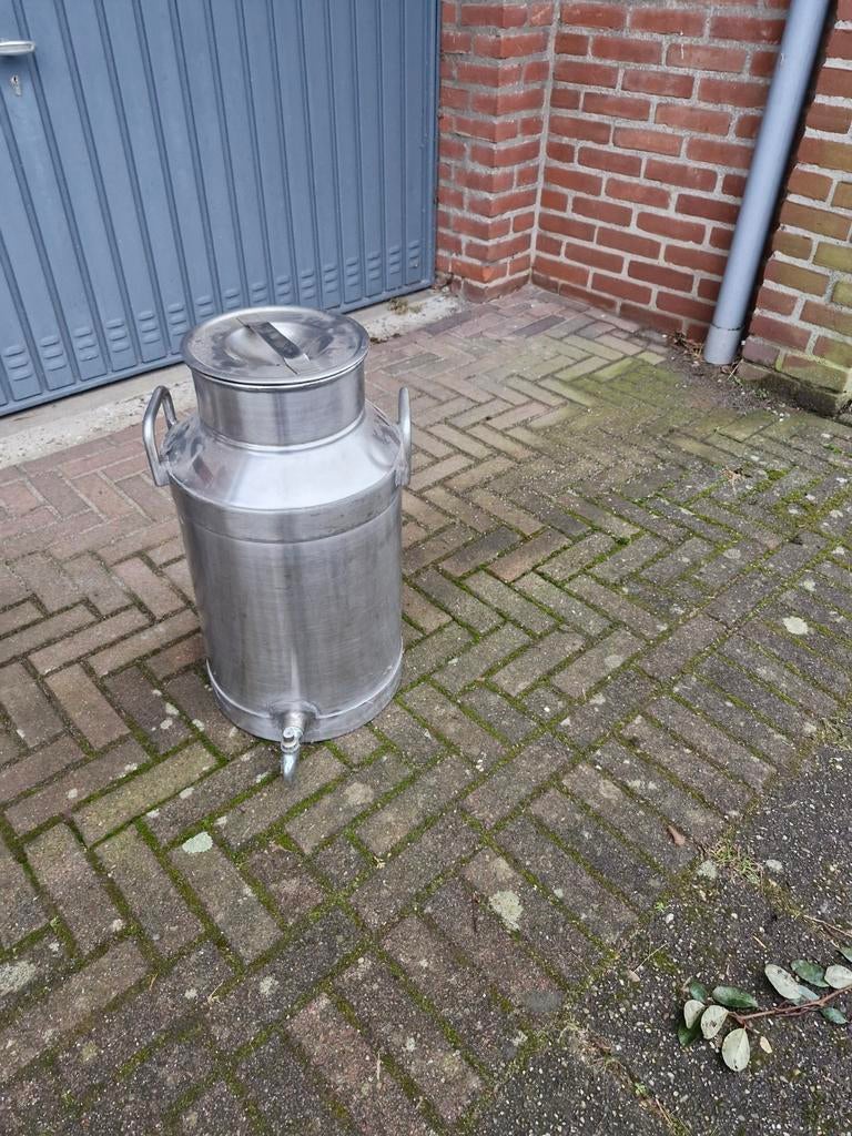 Gave rvs melkbus 30.liter met kraan de melkbus, Ophalen of Verzenden