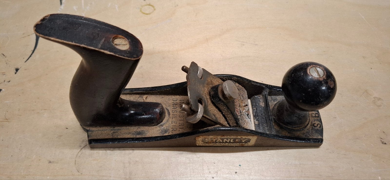 Vintage Stanley schaaf - Nr. 4, Ophalen of Verzenden