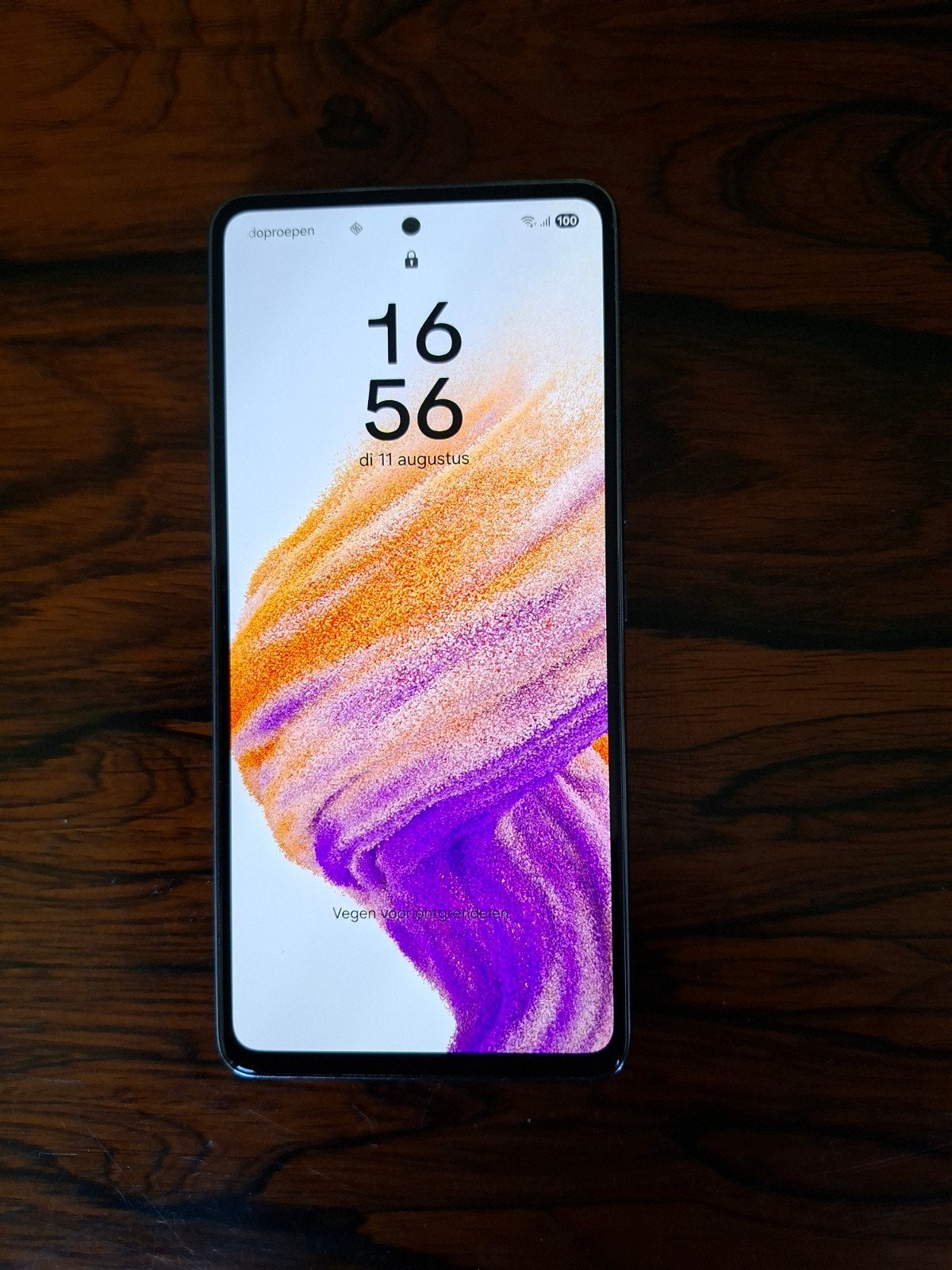 Samsung Galaxy A53 5G 128GB Zwart, Telecommunicatie, Mobiele telefoons | Samsung, Ophalen, Zwart, Touchscreen, Zo goed als nieuw