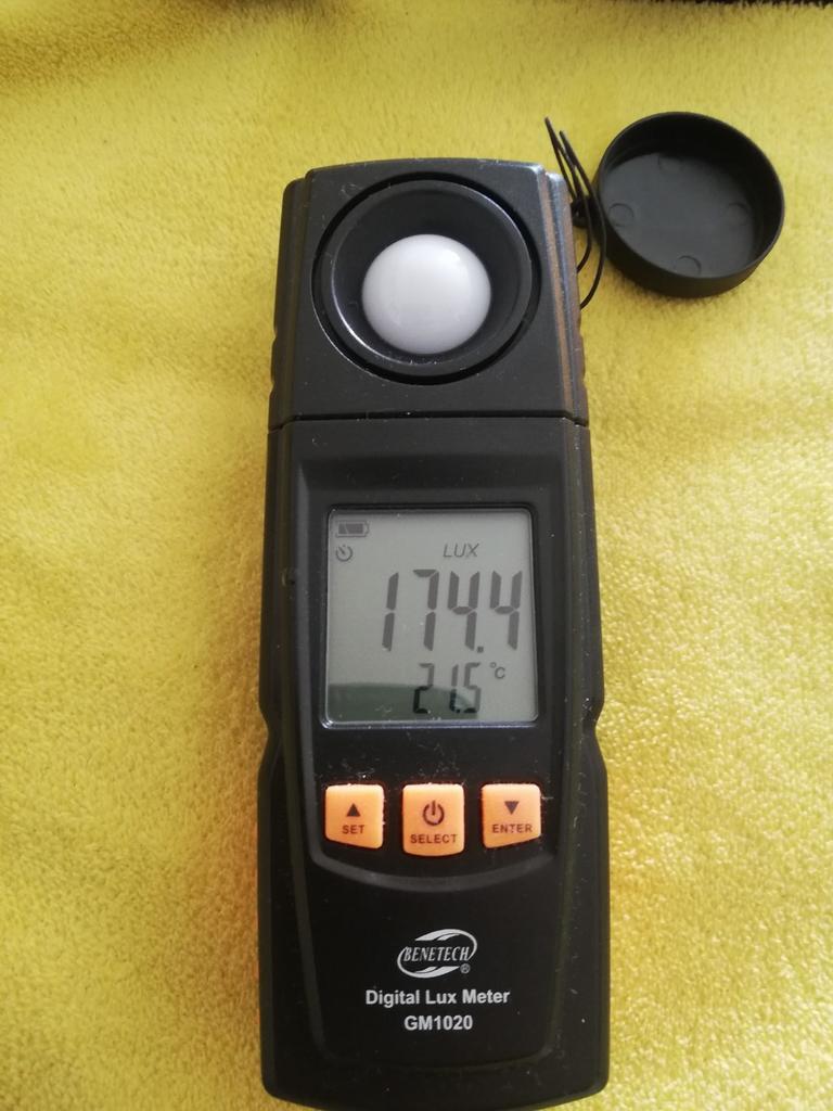 Lichtsterkte meter digi.Benetech. Tot 200000Lux met koffer., Doe-het-zelf en Verbouw, Meetapparatuur, Verzenden, Nieuw, Elektriciteit