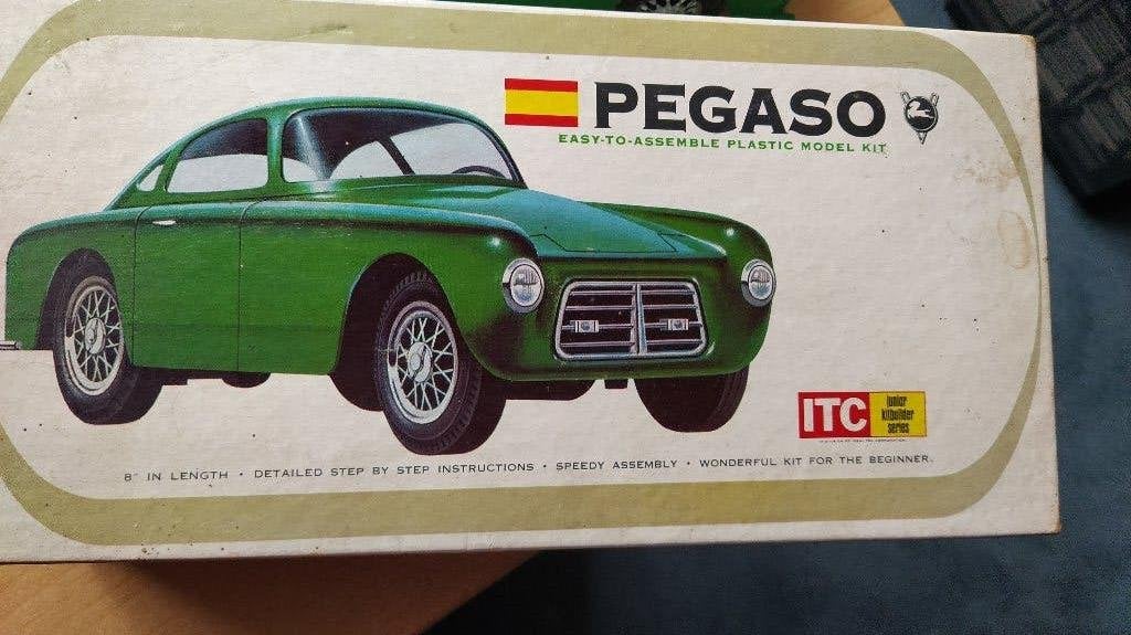 PEGASO ITC PLASTIC MODEL KIT 1:24, Ophalen of Verzenden, Gebruikt, Auto, Overige merken