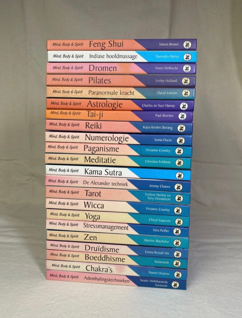 22 delen van Mind, Body & Spirit - Spirituele boeken, Ophalen of Verzenden, Gelezen, Overige onderwerpen, Achtergrond en Informatie