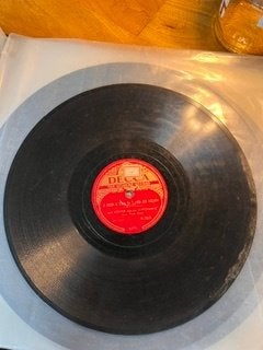 78 toeren platen, Cd's en Dvd's, Vinyl | Pop, Gebruikt, Overige genres, LP, Overige formaten, Ophalen of Verzenden