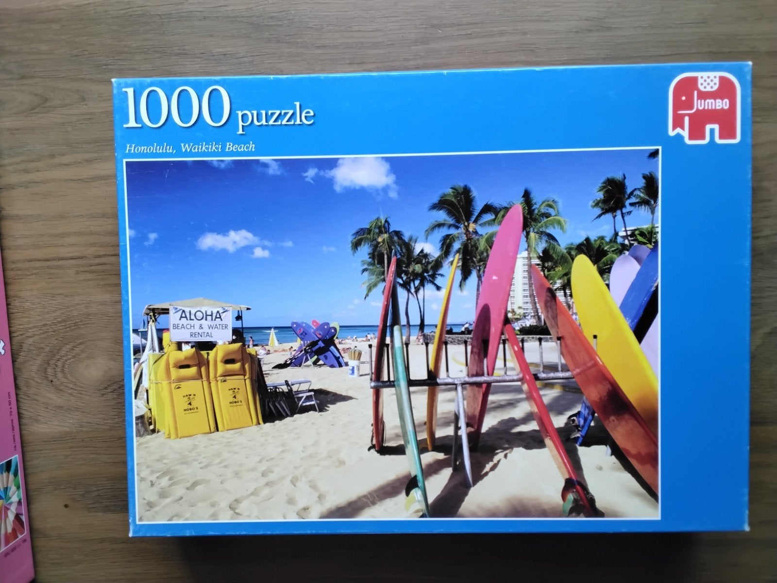 Puzzel 1000 stukjes, Ophalen, 500 t/m 1500 stukjes, Zo goed als nieuw