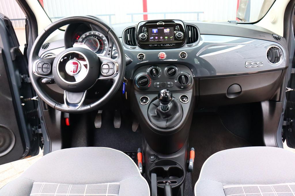 Fiat 500 0.9 TwinAir Turbo Collezione O.a: Navi, PDC, DAB, C, Voorwielaandrijving, Stof, Gebruikt, Met garantie (alle)