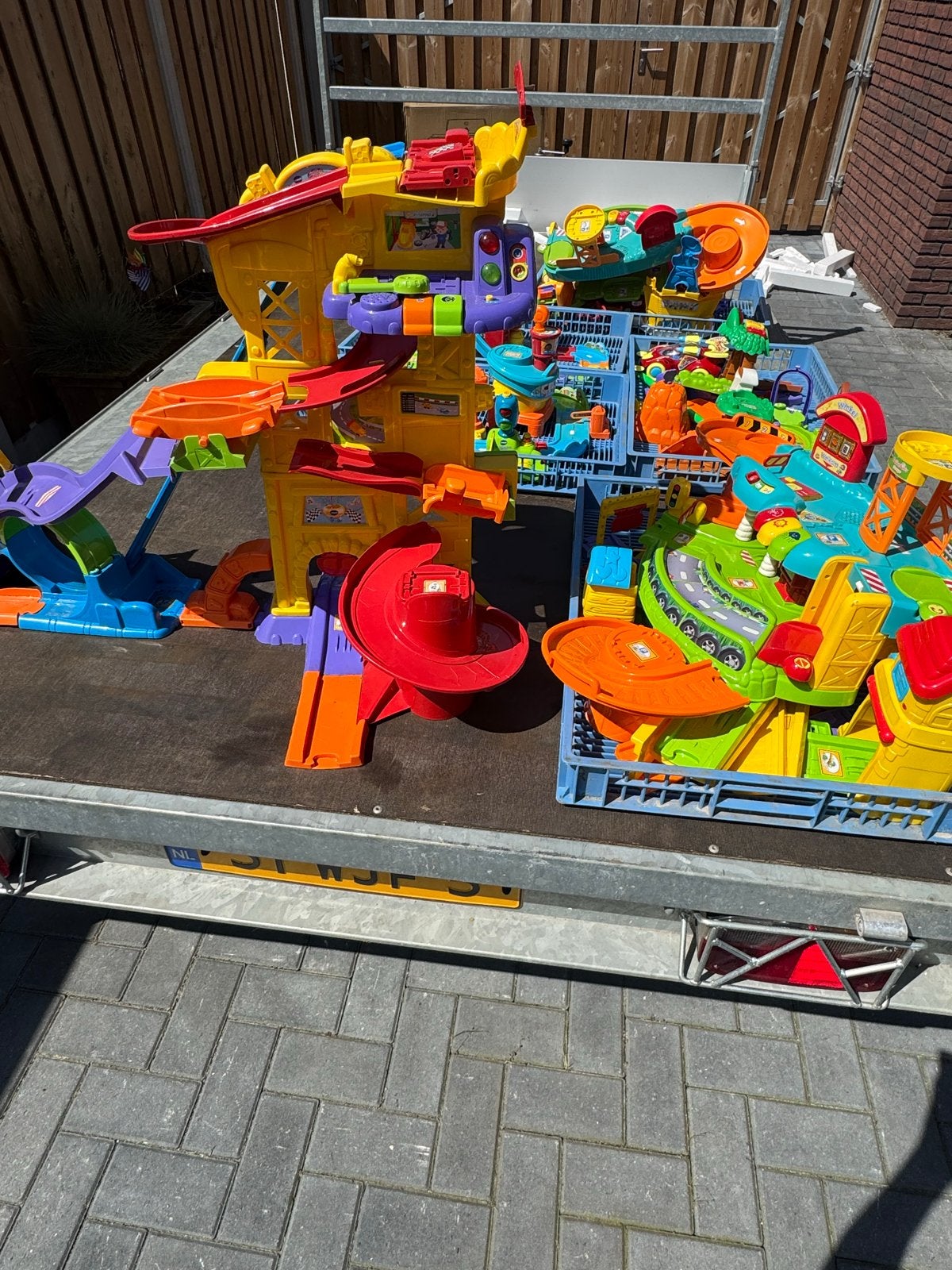 Grote VTech Toet Toet Auto's collectie, Ophalen, Gebruikt, 6 maanden tot 2 jaar
