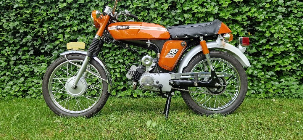 Yamaha FS1 1971 met 5 versnellingen, Oldtimer, Ophalen, 60 cc, Yamaha, 5 versnellingen