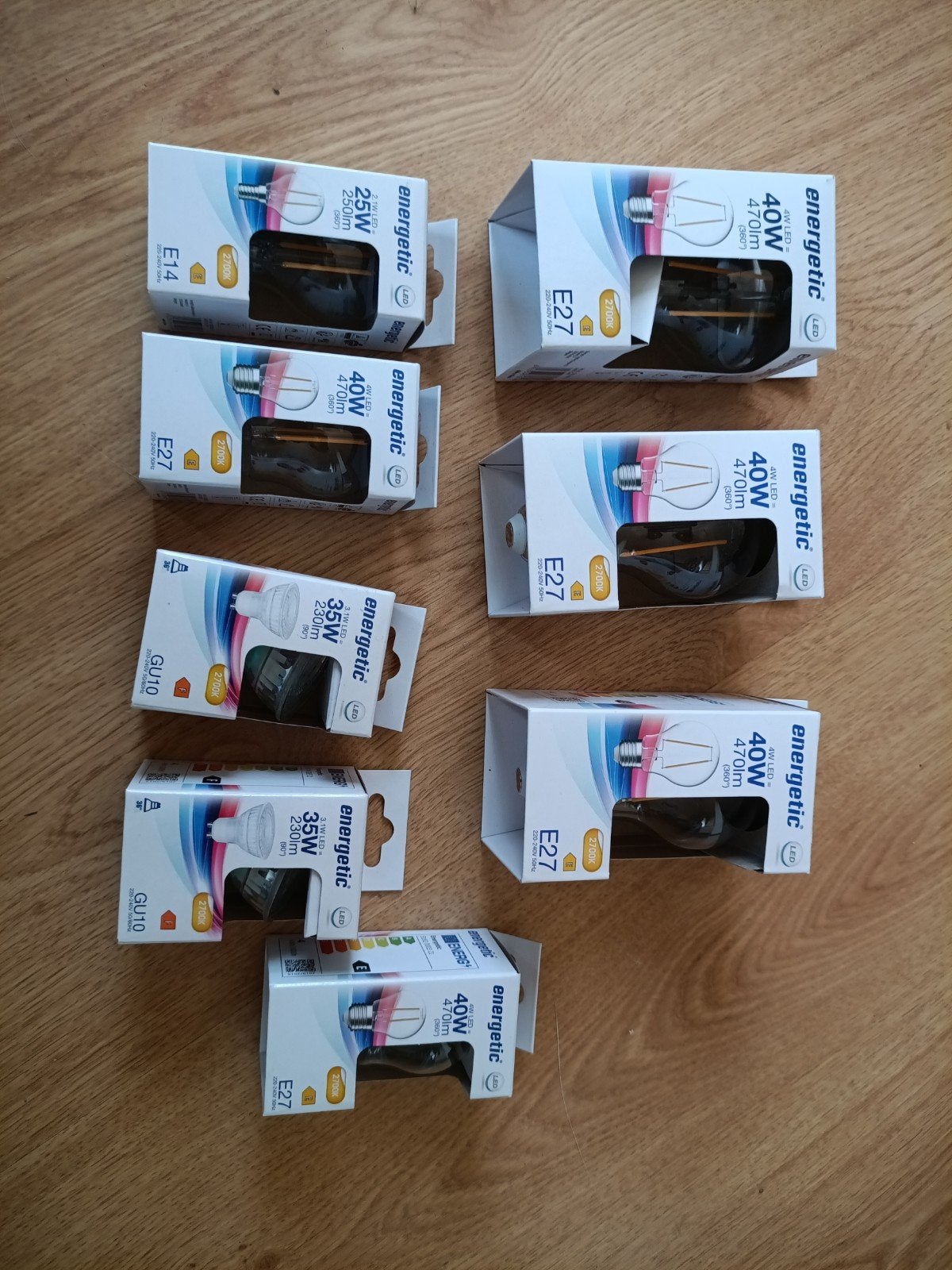 Energetic LED Lampen E14, E27, GU10 - Diverse Wattages, Ophalen of Verzenden