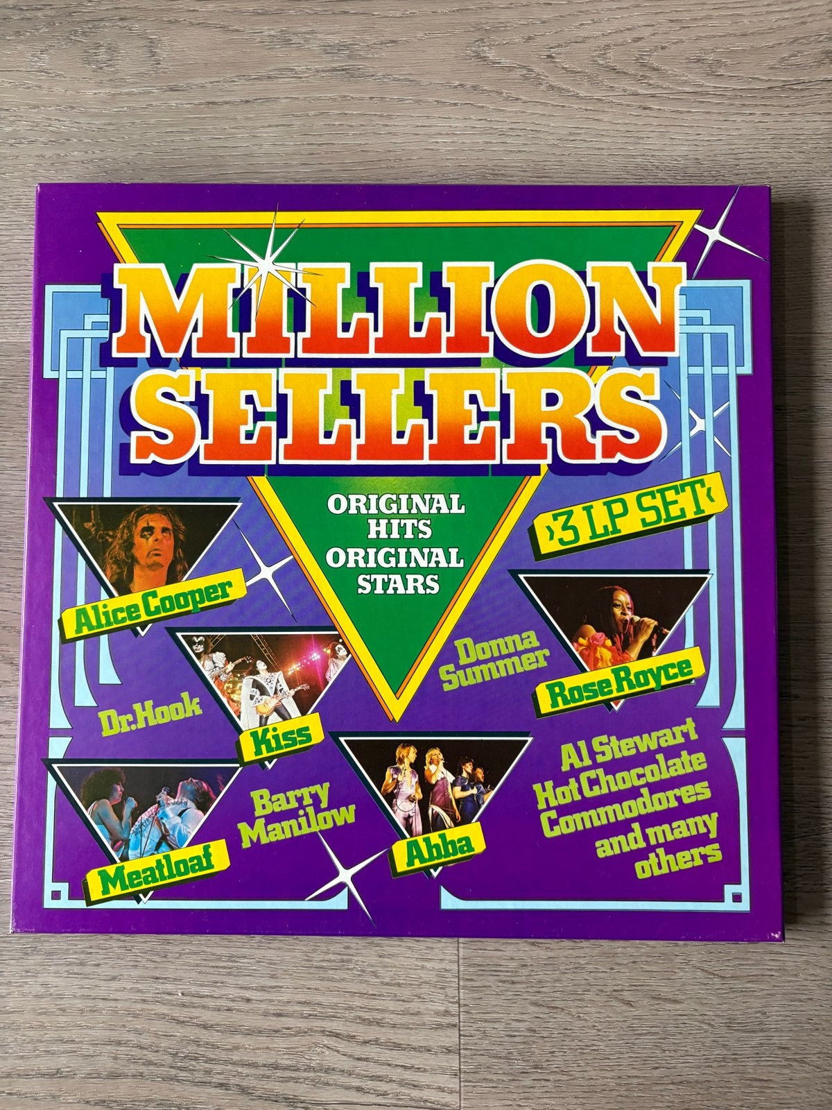 Million Sellers - Original Hits Original Stars (3 LP Set), Boxset, Pop, Ophalen of Verzenden, Zo goed als nieuw