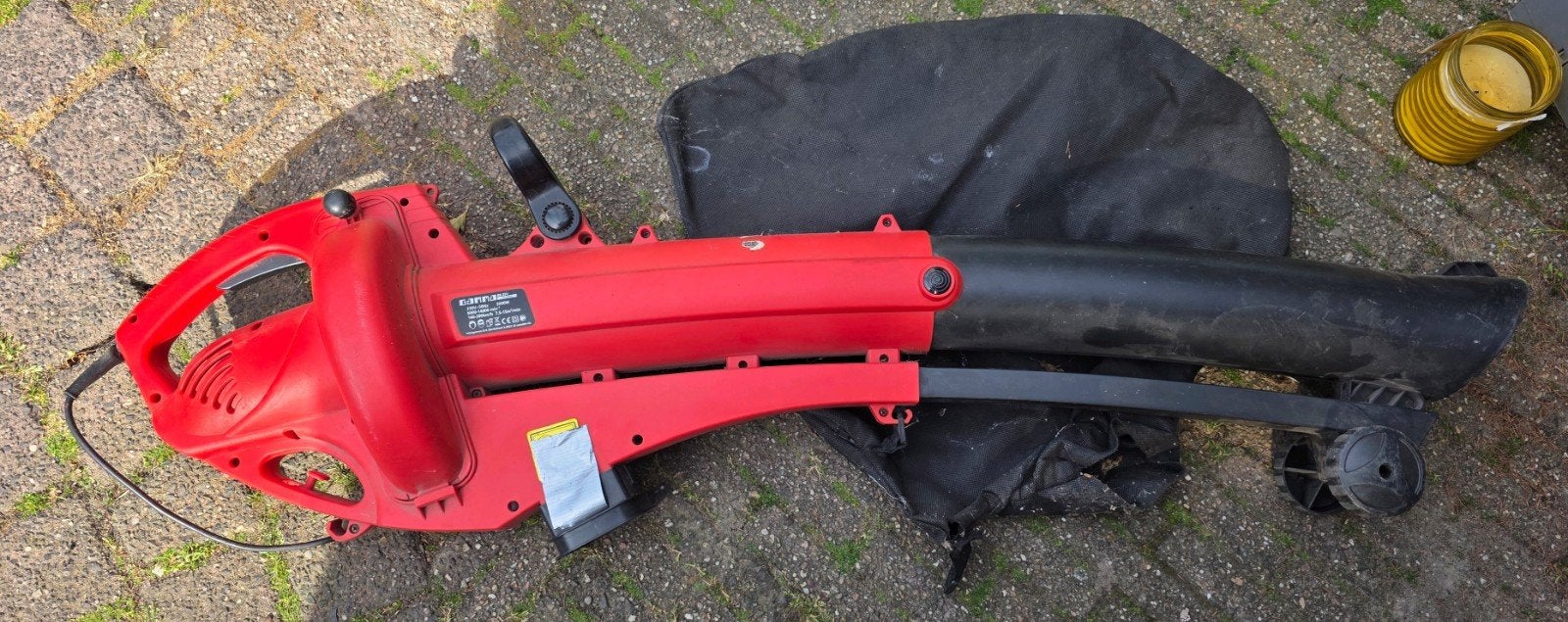 Gamma Bladblazer met Zuigfunctie - 3000W, Ophalen, Gebruikt, Gamma, Elektrisch