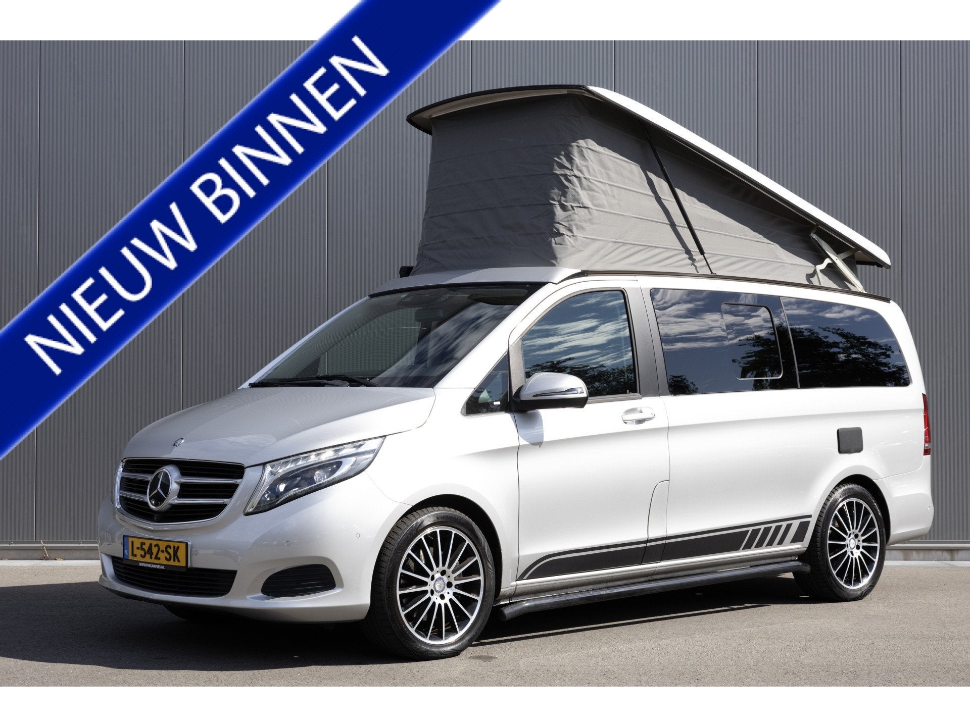 Mercedes-Benz MARCO POLO STANDKACHEL/VOORTENT/EXTRA STOEL, Automaat, Bijlsma Auto's, Tot en met 2, Mercedes-Benz