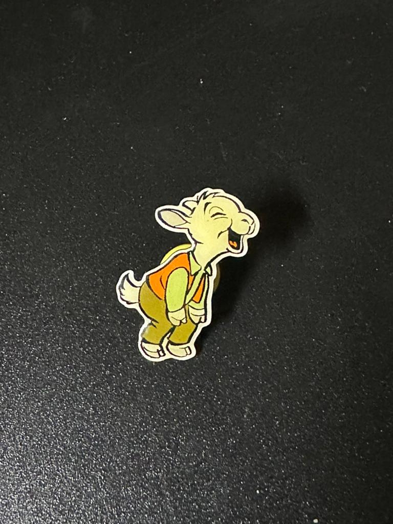 Efteling pin geitje Benjamin, Ophalen of Verzenden, Zo goed als nieuw, Button of Speldje
