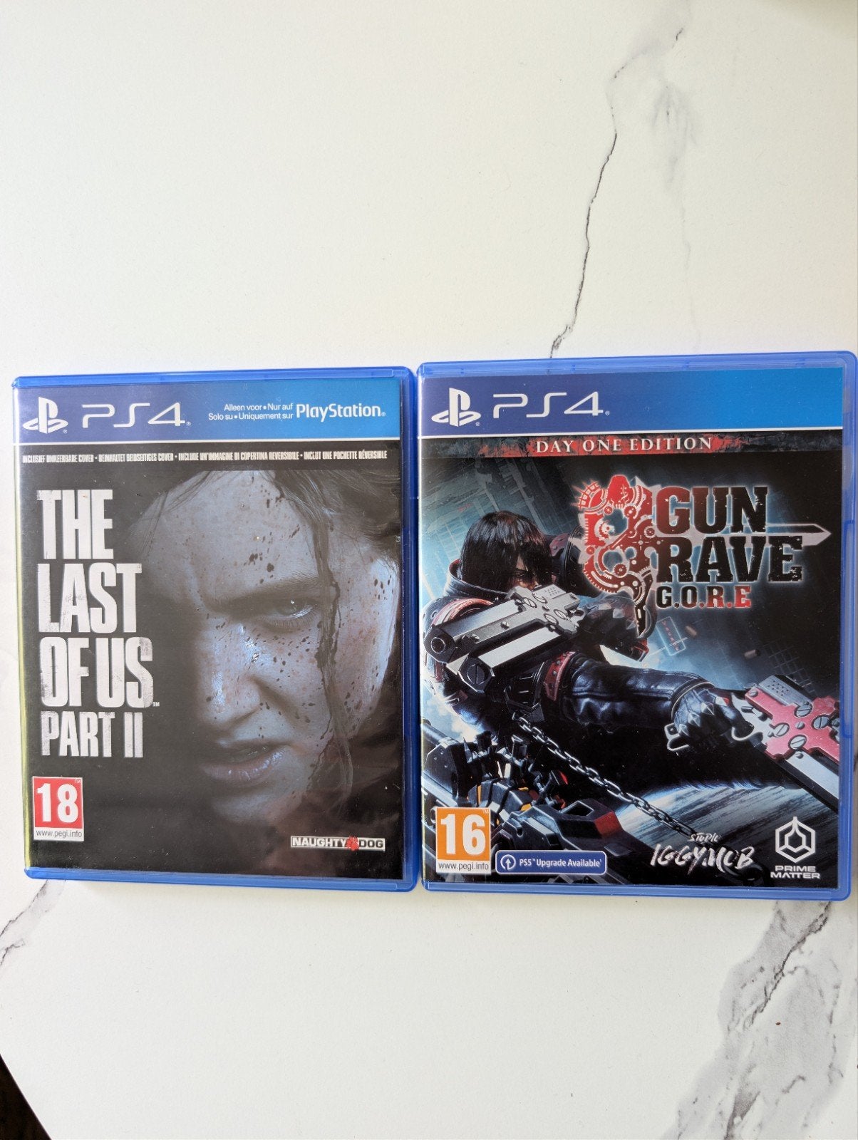 Last of us part 2+Gun grave PS4, Avontuur en Actie, Vanaf 18 jaar, 1 speler, Ophalen of Verzenden