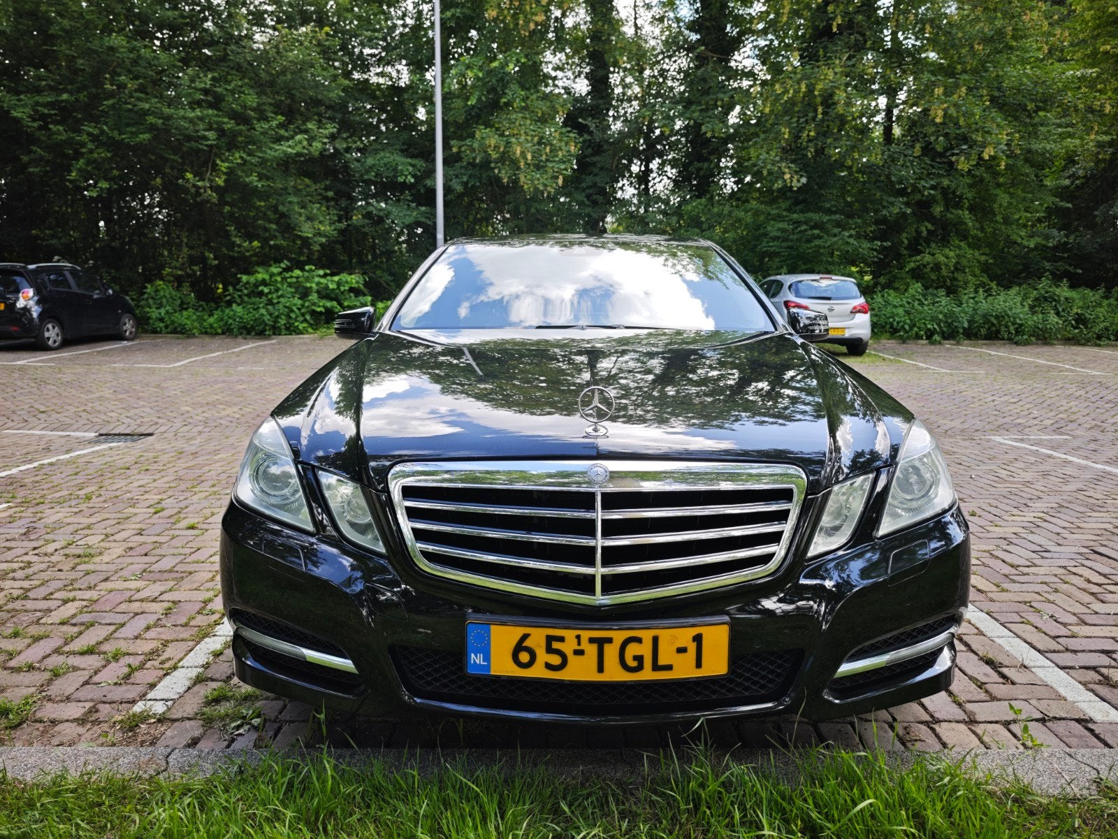 Mercedes -Benz E220 CDI 2012, Auto's, Mercedes-Benz, Automaat, Euro 5, Achterwielaandrijving, Beige