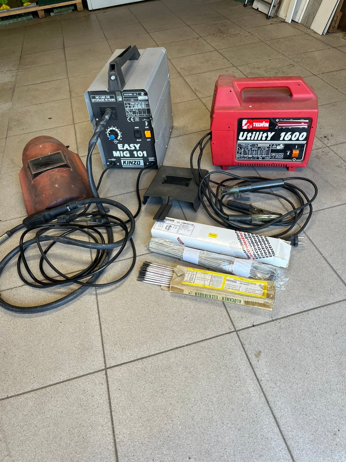 Lasapparaat, Doe-het-zelf en Verbouw, Gereedschap | Lasapparaten, Ophalen of Verzenden, Gebruikt, Minder dan 150 ampère, Co2