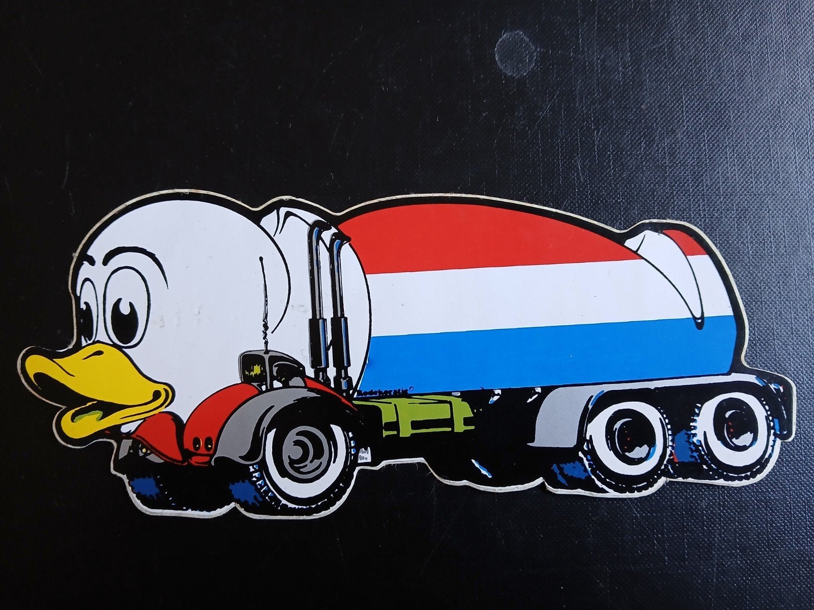 Holland Duck Truck  Sticker, Ophalen of Verzenden, Zo goed als nieuw, Auto's
