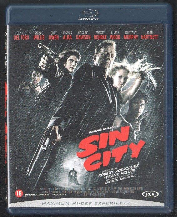 Sin City. Blu-ray., Ophalen of Verzenden, Gebruikt, Thrillers en Misdaad
