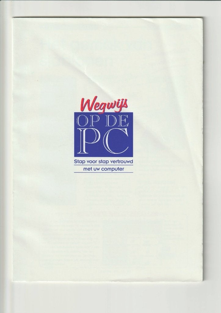 cursus stap voor stap op de pc 2 boeken, Verzenden, Alpha, Zo goed als nieuw