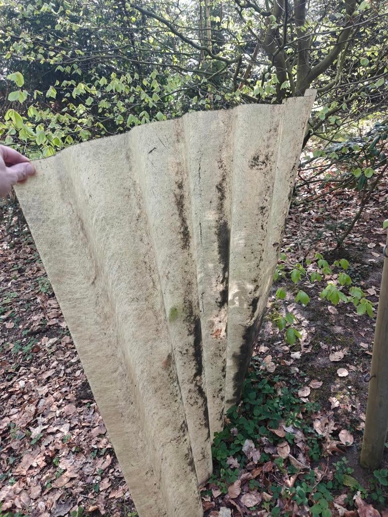 Golfplaat - 160-100 ongeveer, Doe-het-zelf en Verbouw, Dakpannen en Dakbedekking, Ophalen, Kunststof, Gebruikt, Overige kleuren
