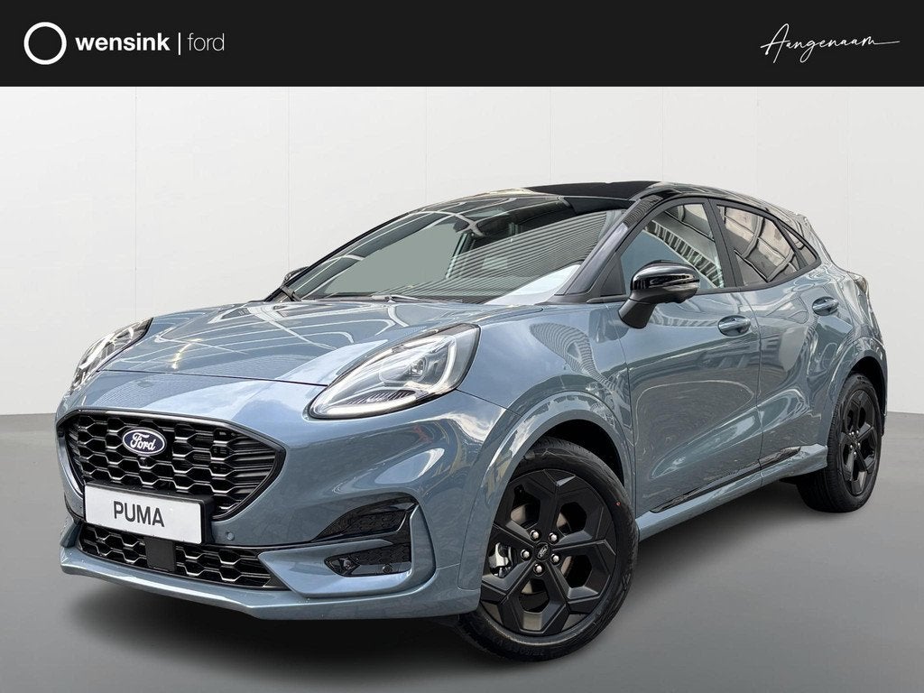 Ford Puma 1.0 EcoBoost Hybrid BlueCruise Edition Autopilot |, Puma, Euro 6, Blauw, Leder en Stof