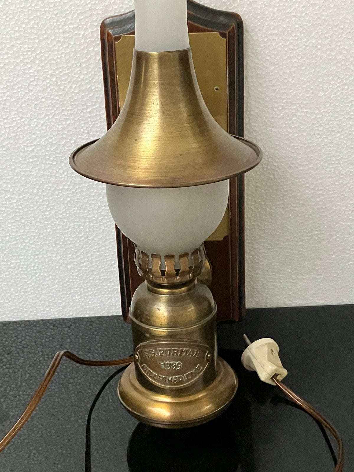 Wandlamp, Ophalen