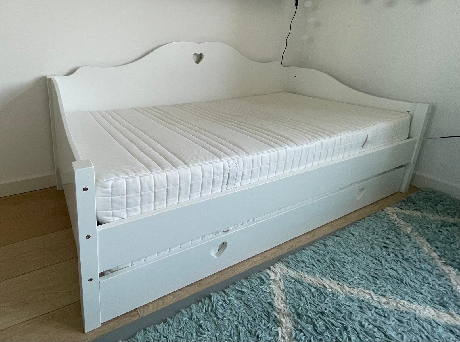 Vipack Amori kinderbed met lade/logeerbed, Ophalen, 85 tot 100 cm, Gebruikt, Matras