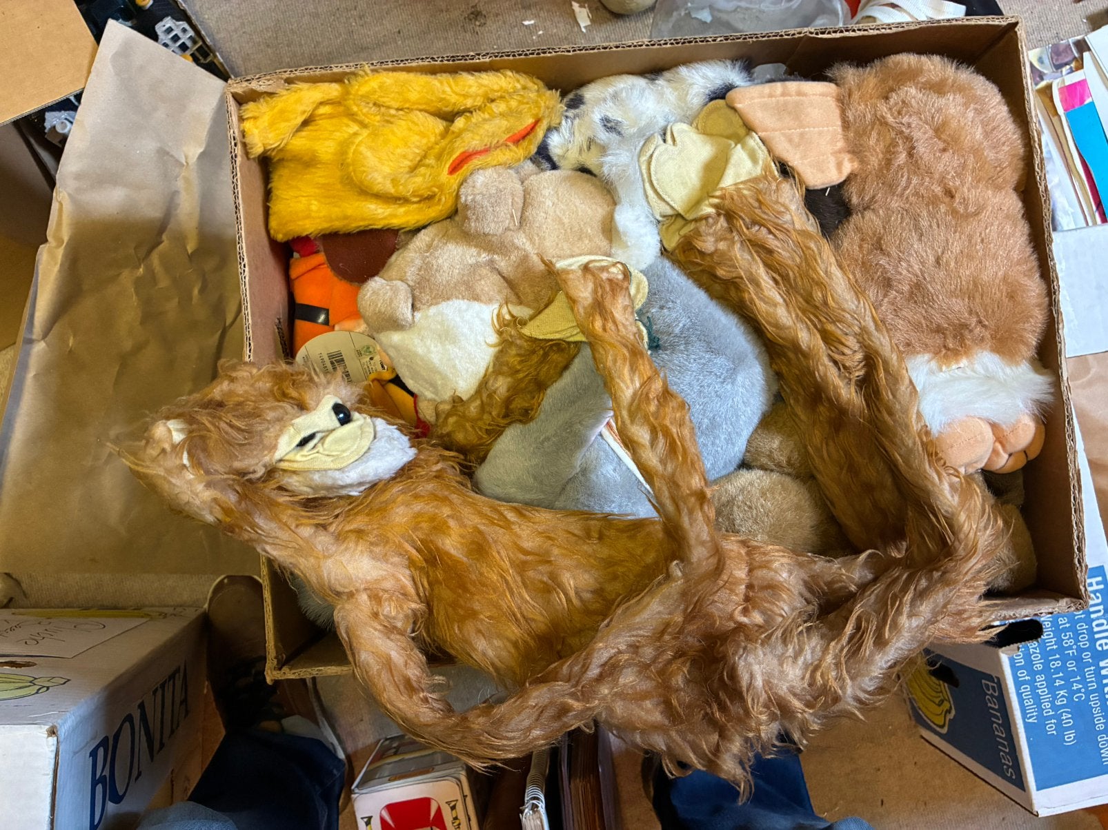3 dozen knuffels, Ophalen, Gebruikt