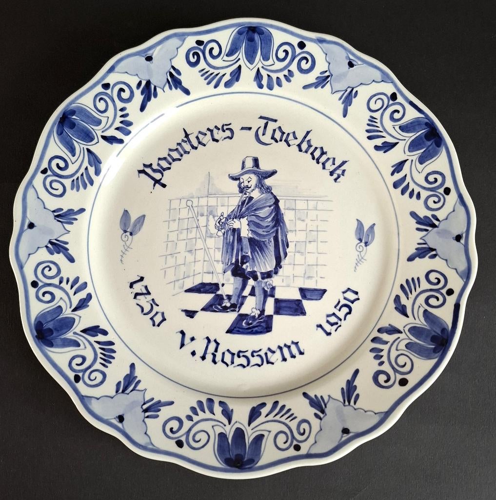 Wandbord uit 1950 : Poorters Toeback, Antiek en Kunst, Ophalen of Verzenden