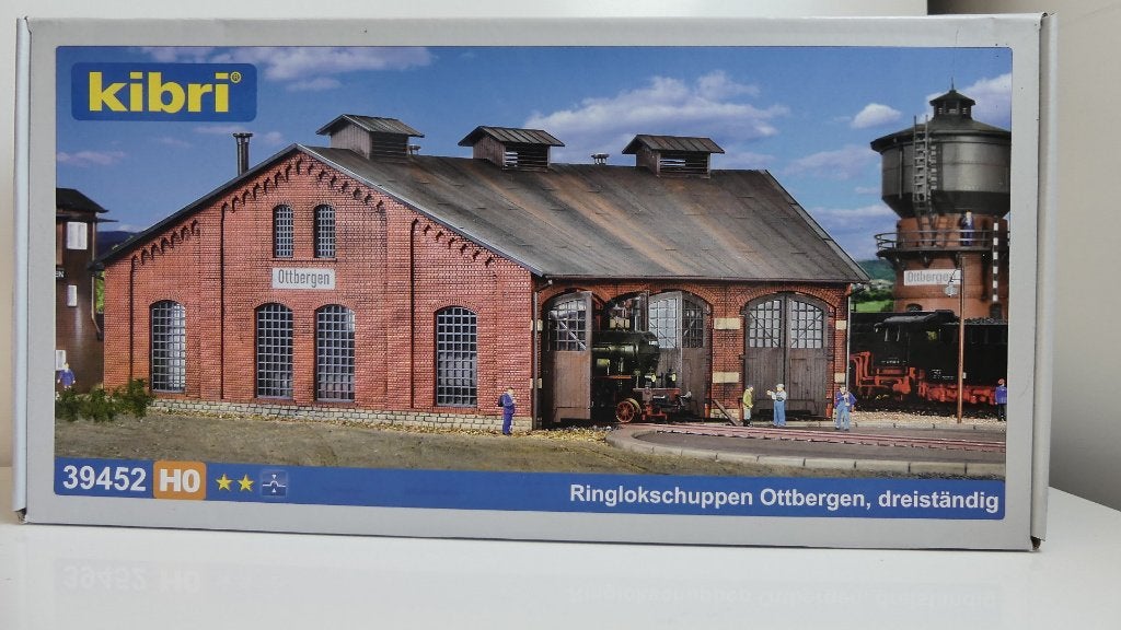 Bouwdoos H0: Kibri Ringloods Locloods Ottbergen ovp 39452, Overige merken, Brug, Tunnel of Gebouw, Nieuw, Ophalen of Verzenden