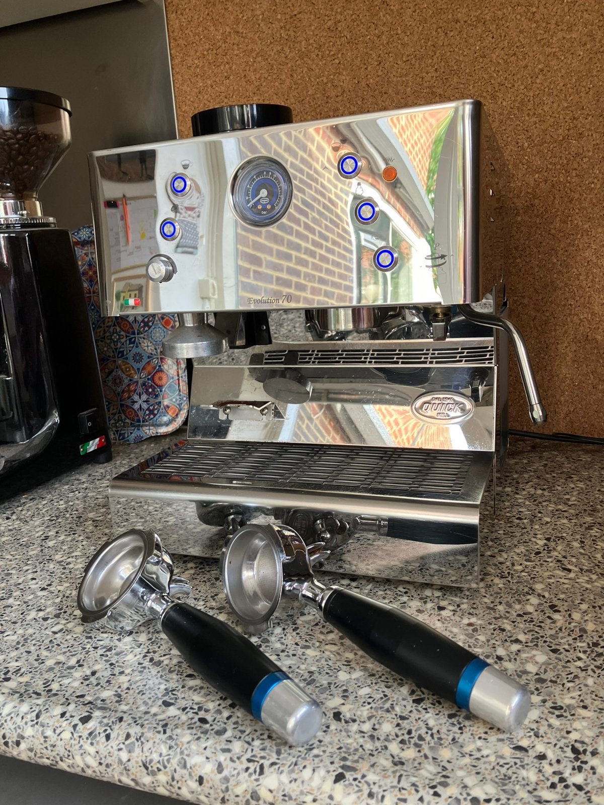 Quickmill 3135, Ophalen, Espresso apparaat, Refurbished, 2 tot 4 kopjes