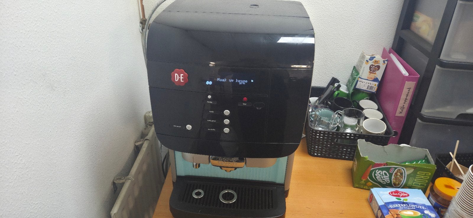 Douwe Egberts koffieapparaat, Witgoed en Apparatuur, Ophalen, Overige typen, 10 kopjes of meer, Koffiemachine
