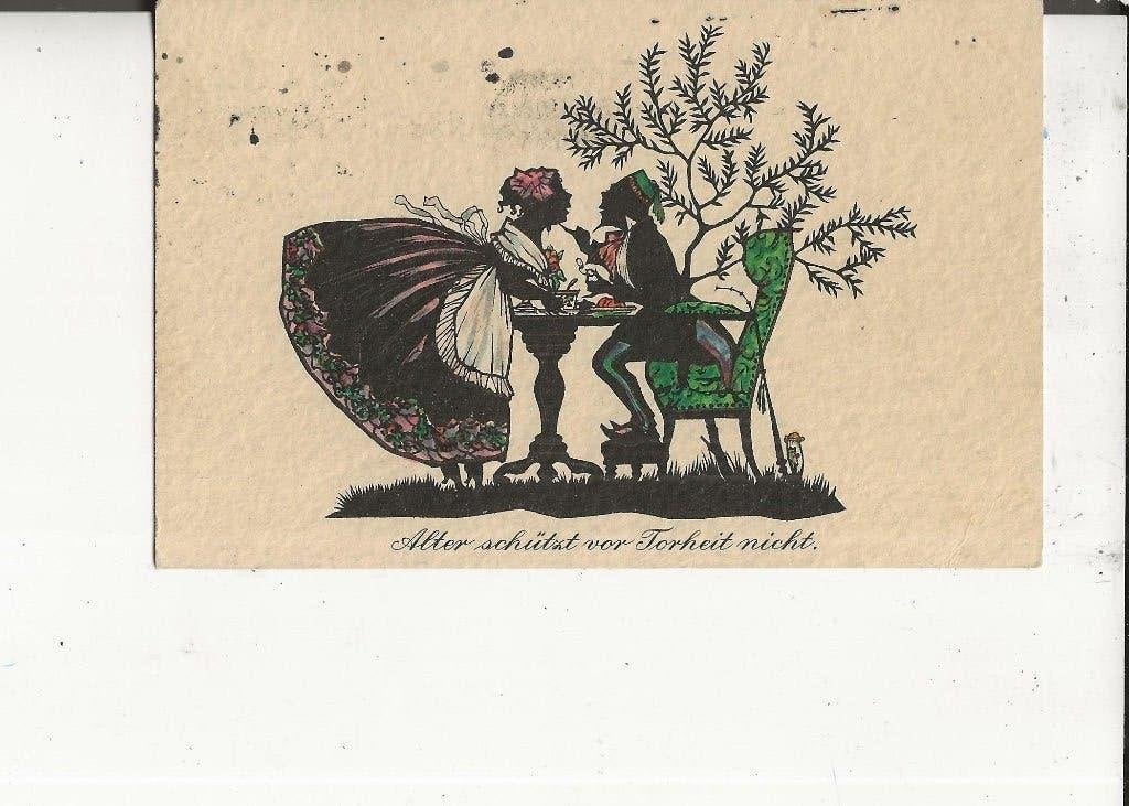 Alter schutzt vor Torheit nicht 28-10-1931Stempel, Ophalen of Verzenden, 1920 tot 1940, Gelopen, Overige thema's