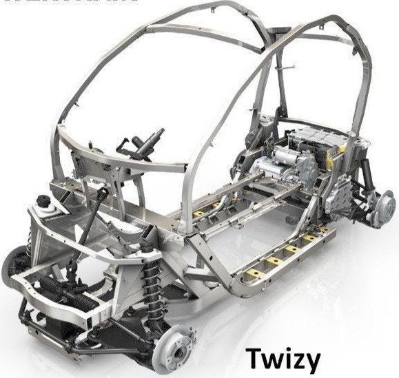 Schade twizy 80 gezocht., Ophalen, Renault