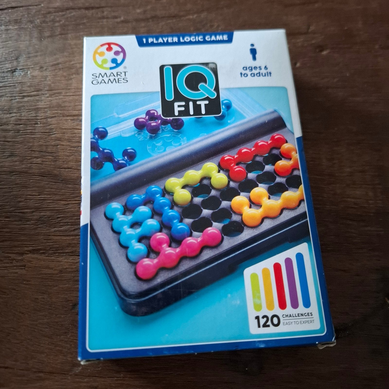 SmartGames IQ Fit - Logisch Puzzelspel, Een of twee spelers, SmartGames, Ophalen of Verzenden, Zo goed als nieuw