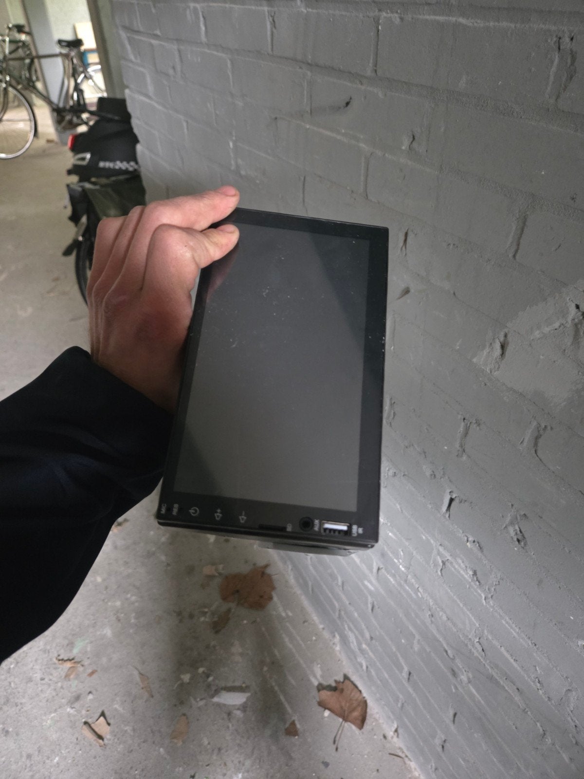 Auto radio met touchscreen en diverse aansluitingen, Auto diversen, Autoradio's, Gebruikt, Ophalen of Verzenden