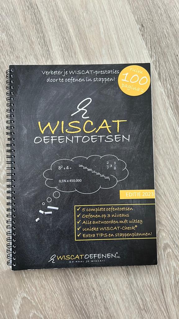 Wiscat oefentoetsen, Ophalen of Verzenden, Alpha, Nieuw, HBO