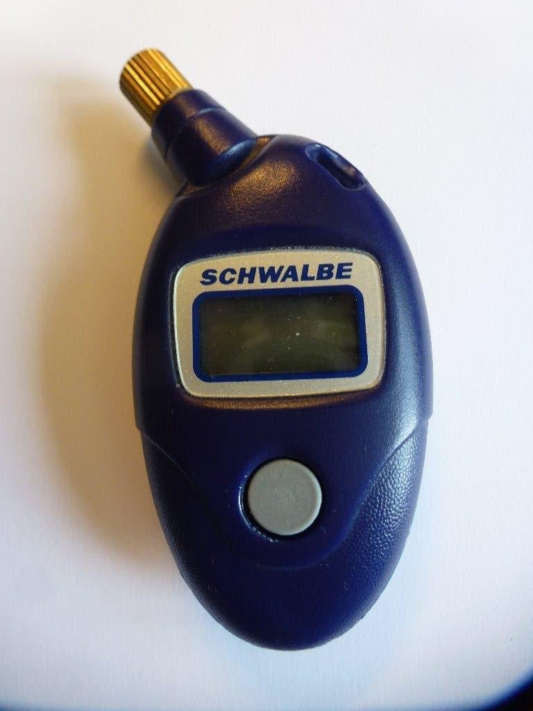 Schwalbe Airmax Pro fietsbandenspanningsmeter, Schwalbe, Kunststof, Ophalen of Verzenden, Zo goed als nieuw