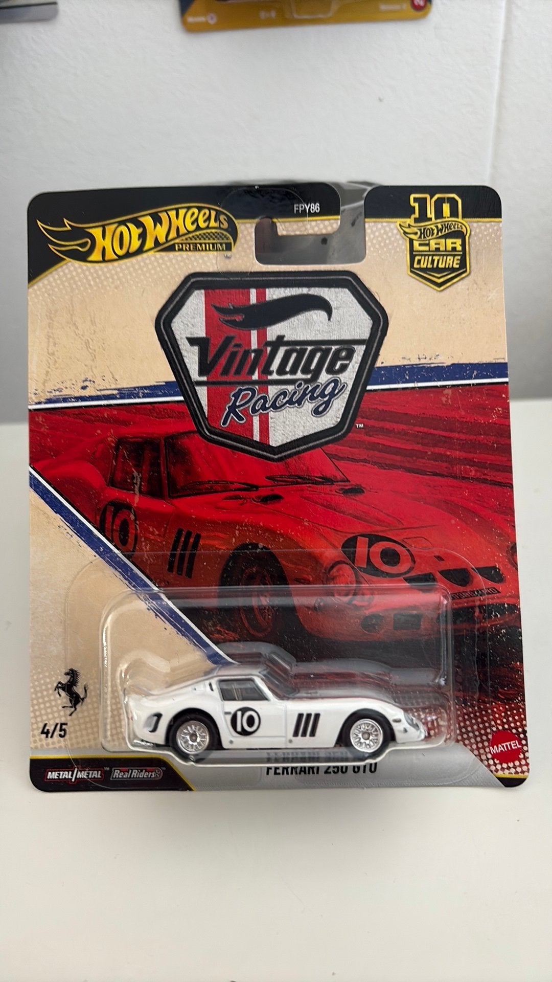 Hot Wheels Ferrari 250GTO 1/64, Ophalen of Verzenden, Nieuw, Auto